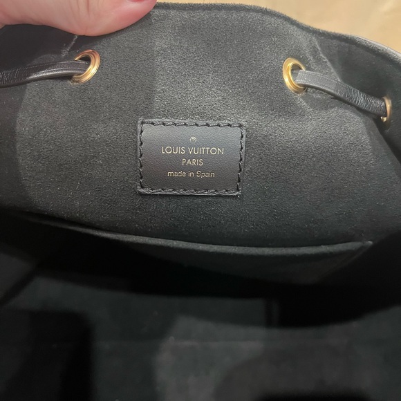 Louis Vuitton Backpack Montsouris Monogram Empreinte Black NM with dust bag - Picture 5 of 9